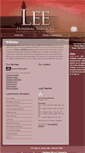 Mobile Screenshot of leefuneralservice.com